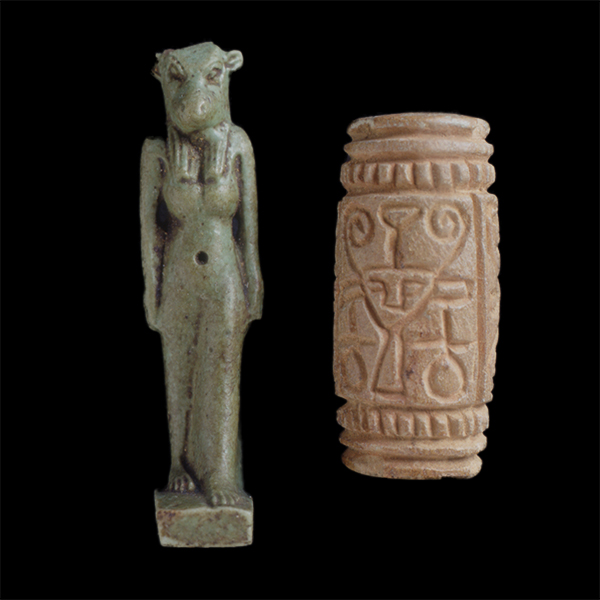 Hathor Head Cylinder Seal