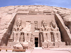 Abu-Simbel monument